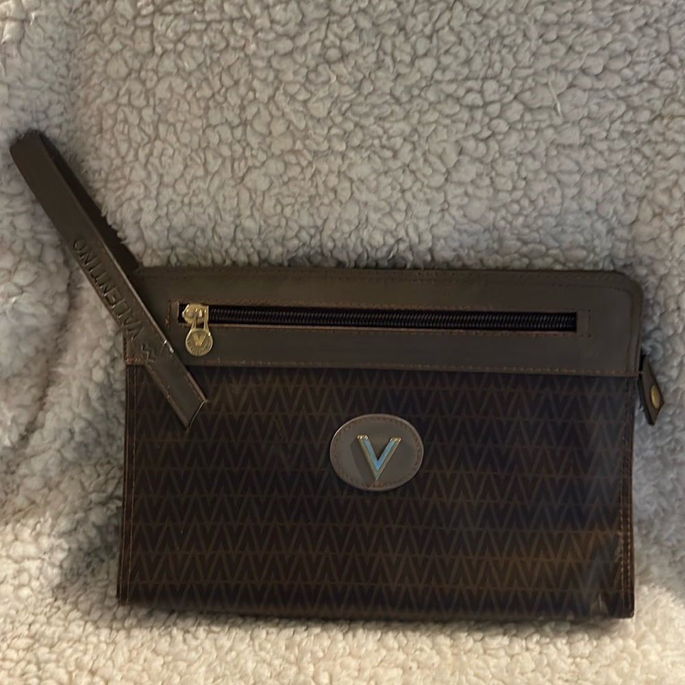 Valentino Clutch Bag brown with